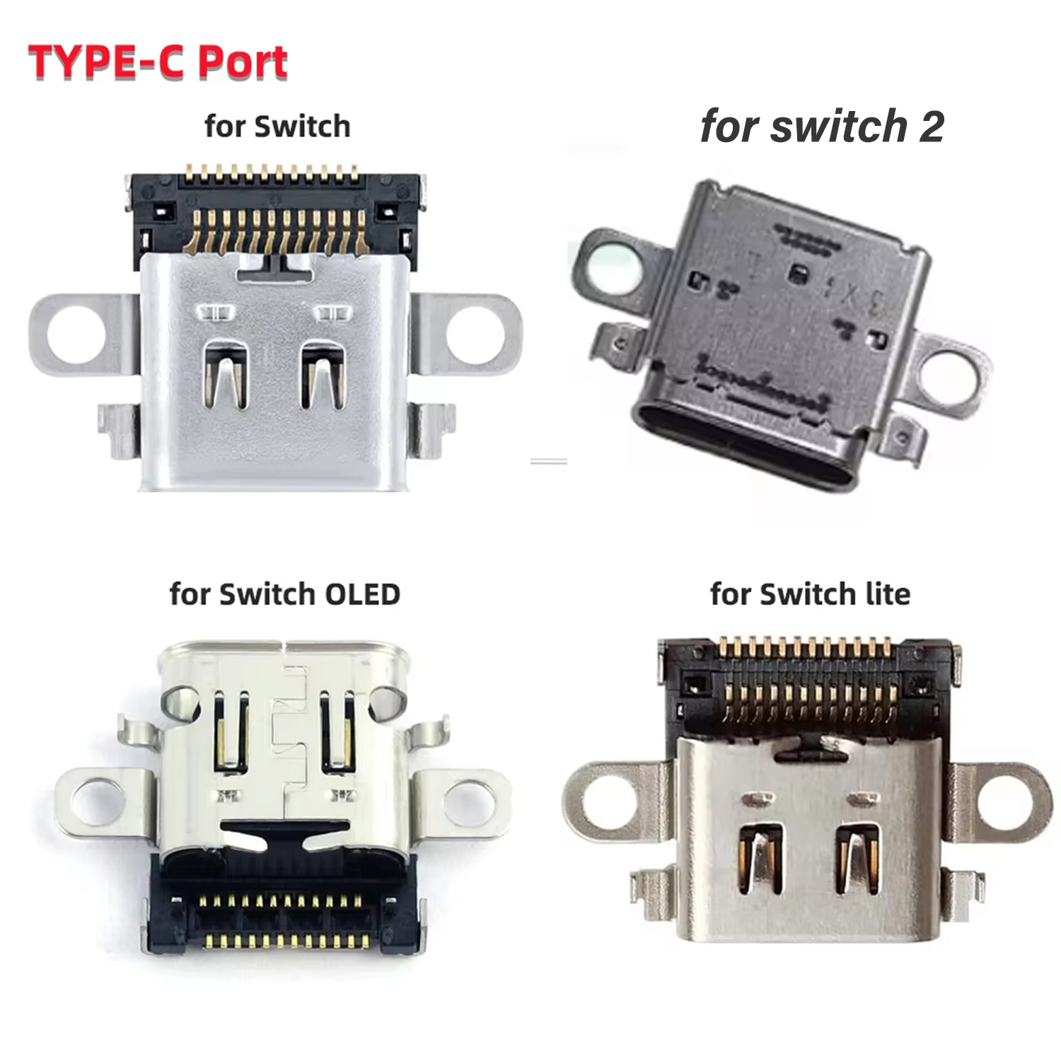 Replacement Type C Port Chargi - огляд і ціна Nintendo Console Switch 2