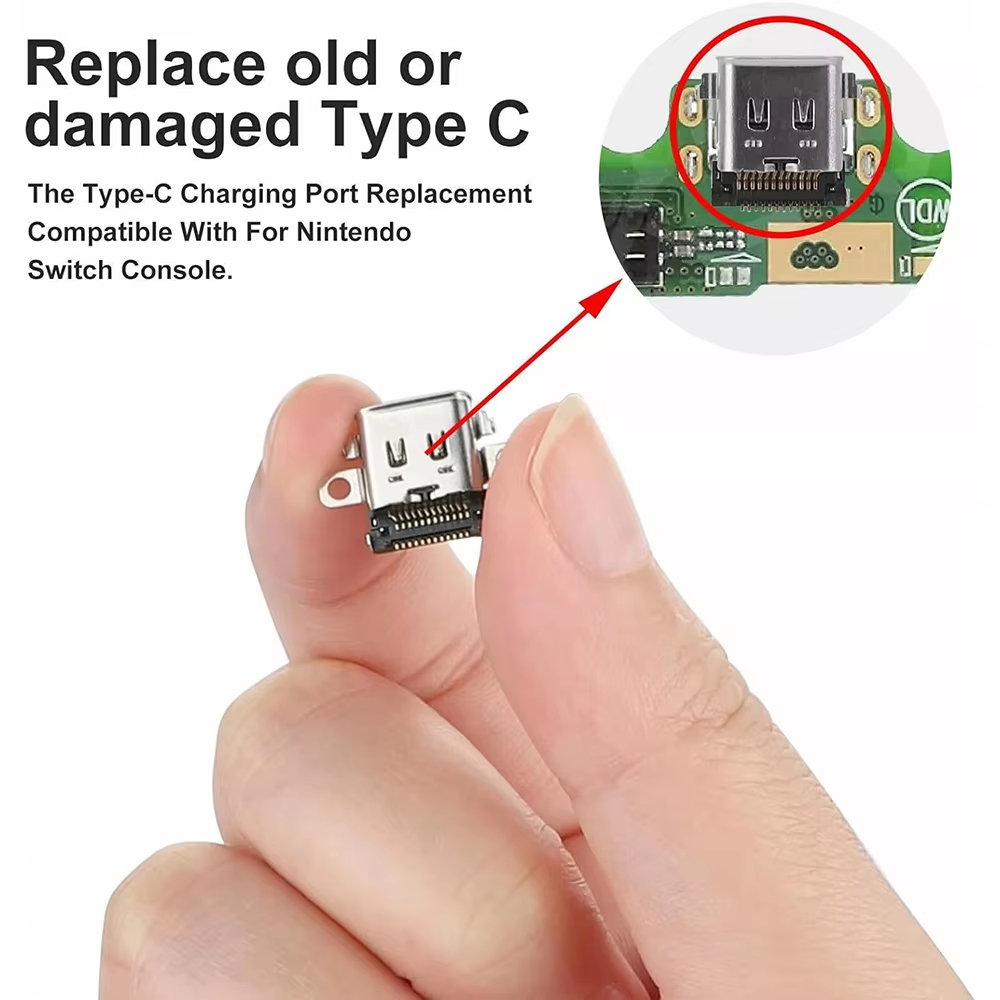 Replacement Type C Port Chargi - огляд і ціна Nintendo Console Switch 2