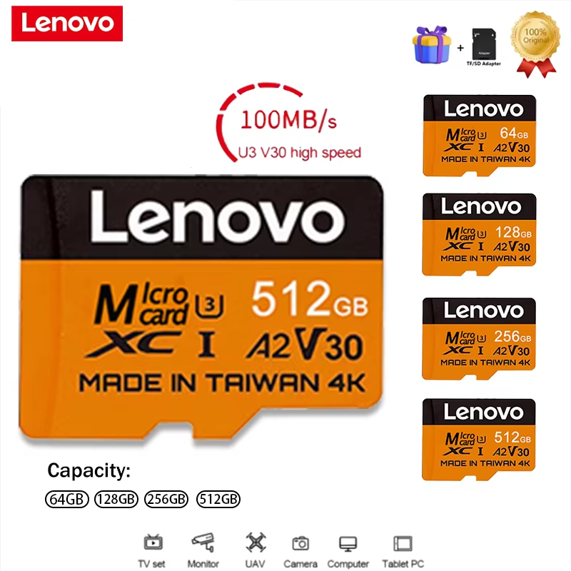 Lenovo Secure 512GB SD Cards M - огляд і ціна Gaming Console Lenovo