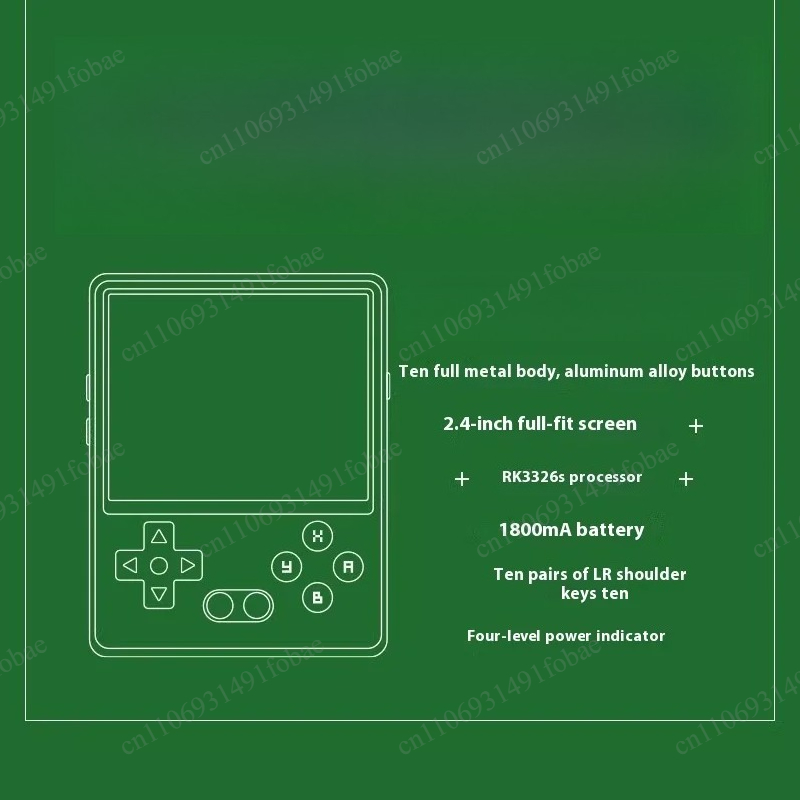 All Metal CNC Retro Handheld G - огляд і ціна Gaming Console All