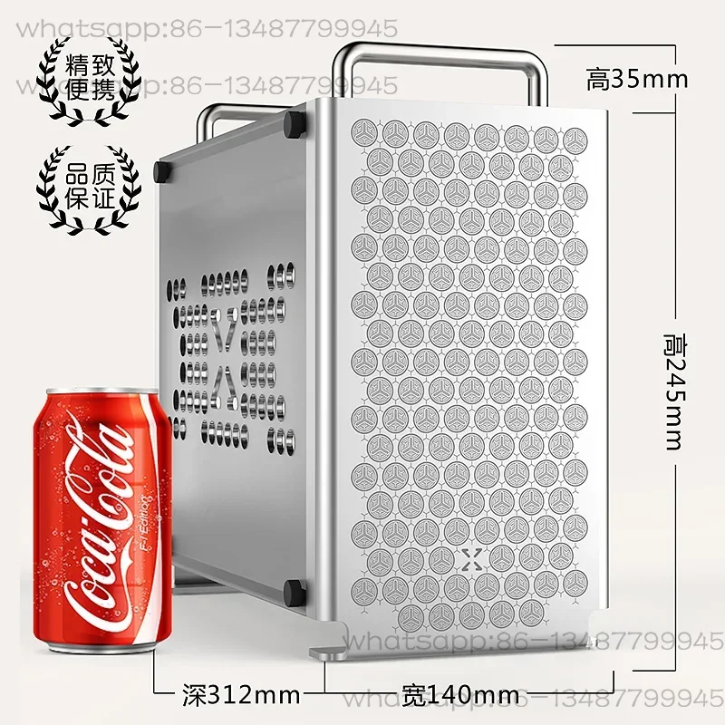 B2 all aluminum ITX case, port - огляд і ціна Gaming Console All