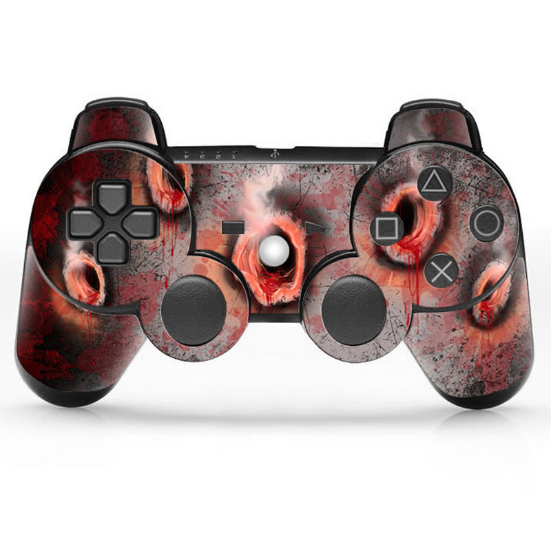 2pcs/lot Skin Sticker For PS3  - огляд і ціна Gaming Console And Controller