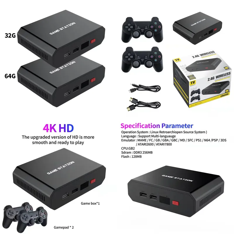 M8plus HD Video Game Console B - огляд і ціна Gaming Console And Controller